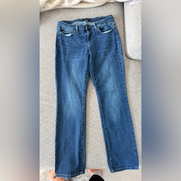 Judy Blue Denim - Judy Blue High Rise Straight Leg Stretch Jeans Size 11